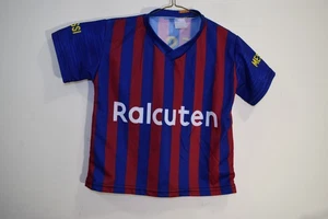 Messi 10 FC Barcelona Soccer TODDLER 2T Jersey Red Blue Italy Made - Picture 1 of 8