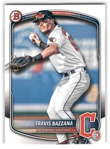 Travis Bazzana 2025 Bowman Baseball #BP-131 Cleveland Guardians Prospects - Foto 1 di 2