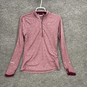 Nike Element 1/4 Zip Shirt Running Stretch 481320-637 Performance Rot - Bild 1 von 20