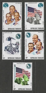 France colonies 1970 TOGO complete set Moon Landing mint* - Picture 1 of 4