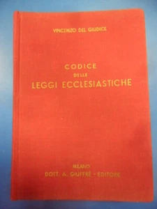 Codice delle leggi ecclesiastiche Del Giudice - Picture 1 of 1