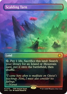 1X NM Scalding Tarn Borderless Foil Tarkir: Dragonstorm Special Guest - Picture 1 of 1