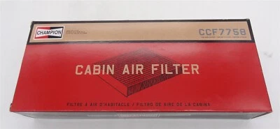 Filtro de aire de cabina Champion, CCF7758 Foto 1 de 2