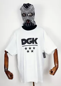 Camiseta Dgk Skateboards All Star Blanca en S Dirty Ghetto Niños - Imagen 1 de 1