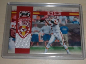 Panini Threads Gridiron Kings Materials #35 Matt Cassel 005/299 2011 - Imagen 1 de 2