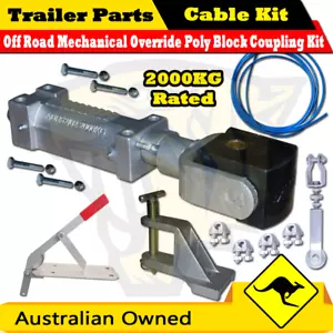 Off Road Mechanical Poly Block Coupling Cable Kit With Handle and Car Adapter - Picture 1 of 2