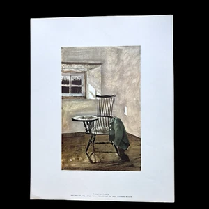 Lithographie Kunstdruck ANDREW WYETH Anfang Oktober 17 x 13 Zoll Vier Jahreszeiten Portfolio - Bild 1 von 15