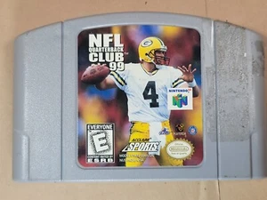 NFL Quarterback Club 99 N64 Nintendo 64 - Picture 1 of 6