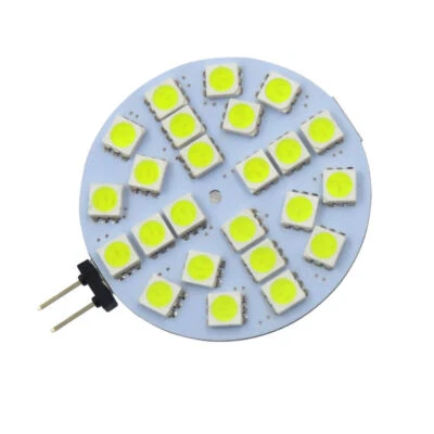 10x G4 LED Bulb Lights 24-5050 SMD lamp Cabinet Light DC 12V 4W White 370LM #Y - Image 1 of 4