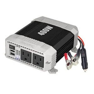 400 Watt Dual Power Inverter, DC 12V auf 110V AC Wandler, modifiziert 400 Watt - Bild 1 von 8