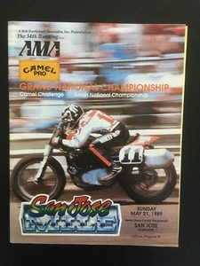 The 34th AMA Grand National Championship San Jose Mile Sunday May 21, 1989 - Bild 1 von 4