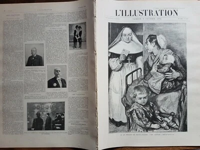 L'Illustration 1902 No 3076 the Prison Of Women Saint-Lazare A Paris the Letter - Image 1 of 3