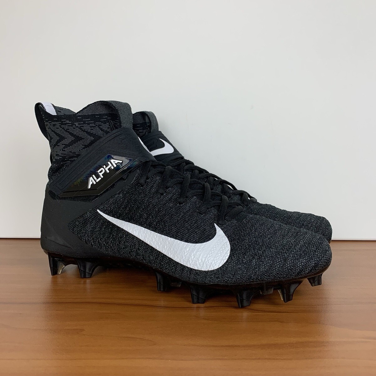 Nike Alpha Menace Elite 2 Black White | eBay