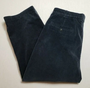 Brooks Brothers Corduroy Pants 28x25 Actual Dark Blue Hudson - Picture 1 of 5