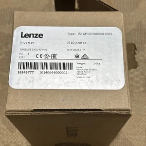 Lenze i510 protec, Frequency Inverter, I51AP137D00001K00S, .5 HP, 1/N(3)/PE 230V - Picture 1 of 3