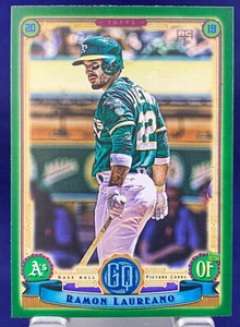 Topps Gypsy Queen 2019 RAMON LAUREANO ATHLETICS GREEN PARALLEL RC ROOKIE Card  - Picture 1 of 2
