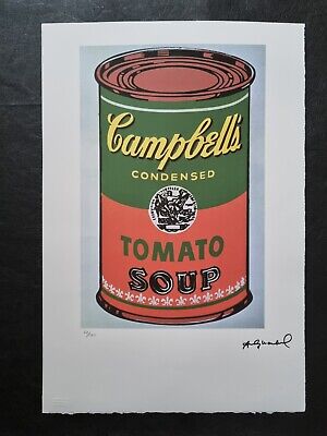 Andy Warhol Litografia Cm 57x38 Leo Castelli - Numerata A Matita • 55€