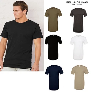 Bella + Canvas Unisex Long Body Urban T-Shirt 3006 - Short Sleeves Cotton Tee