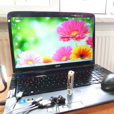 Acer 7738 SPEZIAL GEMSTONE 17Zoll HDPLUS l 640GB Windows 7 GeForce HDMI BLURAY - Bild 1 von 4