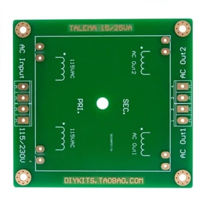 1PC 15VA/25VA Square Sealed Transformer Install PCB Gold Board For Talema/Bingzi - Picture 1 of 2