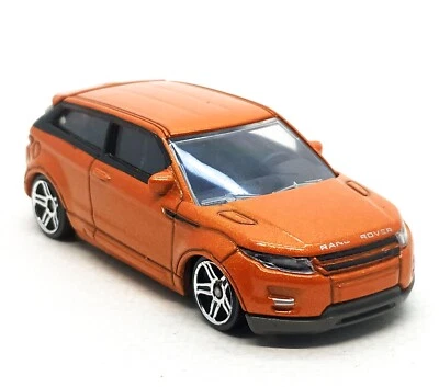 Custom Car from MJ Range Rover Evoque Orange (Changed Wheels) 1:64 3" C050 - Image 1 of 4