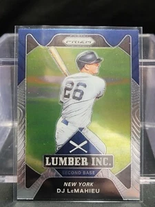 Panini Prizm Lumber Inc 2021 DJ LeMahieu New York Yankees como nuevo - Imagen 1 de 2