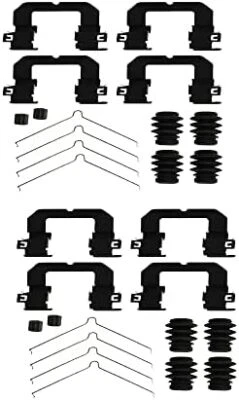 Front Disc Brake Hardware Kit for Hyundai Accent Ioniq Kia Niro Rio - Image 1 of 3