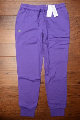 Lacoste Sport XH5528 Men's Purple Fleece Cotton Joggers Sweatpants 3XL EU 8 - Image 1 of 4