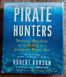 Pirate Hunters By Robert Kurson Unabridged Audio CD Very Good Condition - Foto 1 di 2