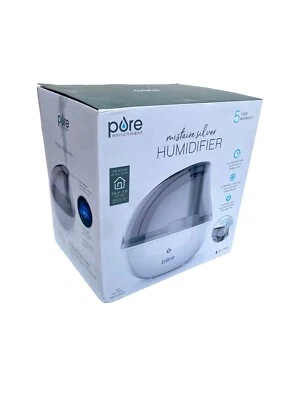 Humidificador ultrasónico de niebla fría Pure Enrichment MistAire plateado Foto 1 de 4
