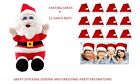 12 Santa Hats Bulk With Farting Santa-great Combo-christmas Stocking Stuffers