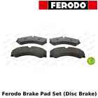 Ferodo Brake Pad Set - fits Multicar Fumo, M27, UX100 2001 - 