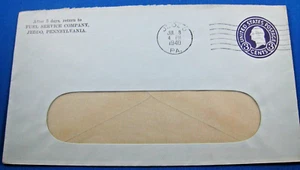 UNITED STATES 1917 - SCOTT #U439A Die 1 - USED COVER (co8) - Picture 1 of 2