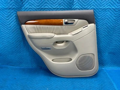 Panel interior de la puerta trasera Lexus GX470 lado del conductor marfil: LH00 2003-2007 OEM Foto 1 de 4