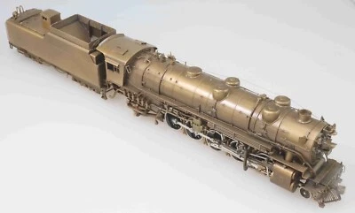 D&RGW F-81 class 2-10-2 PFM United HO Brass Unpainted - Image 1 of 4