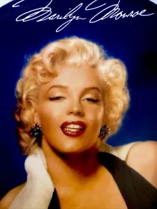 MARILYN MONROE THE GOLD COLLECTION " GRACEFUL BEAUTY "PLATE # 2548 C Perfect - Picture 1 of 3