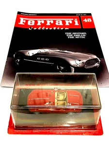 Ferrari Collection 1/43 Ferrari 340 MM Red Model Car Magazine No.48 New - Picture 1 of 13