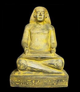 Very Large Ancient Egyptian scribe hand made altar statue - Picture 1 of 8