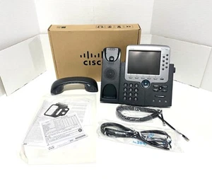 Cisco 7975 7975G CP-7975G V07 Unified Office Business IP-Telefon Neu geöffnete Verpackung - Bild 1 von 19