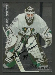 Guy Hebert Anaheim Ducks 1999 ITG Signed Autographed Hockey Card #5 - Bild 1 von 2