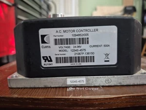 Curtis 1234S-4575 24-36 volt 500 amp motor controller 1094852/005 - Picture 1 of 2