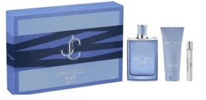 Jimmy Choo Man Aqua Set - Eau De Toilette 100ml + 7.5ml + SG 100ml - Picture 1 of 4