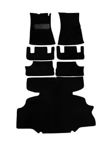 Datsun 240Z Carpet Kit 1970-73 Black Grey Tan - Picture 1 of 53
