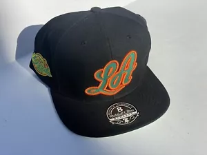 Los Angeles Lakers schwarz Weatherman Mütze Mitchell Ness 2010 NBA Finale Größe 8 - Bild 1 von 3