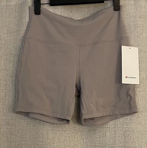 Lululemon Align High-Rise Short 6" TAUPETASTIC taglia 10 NUOVO con etichette - Foto 1 di 6