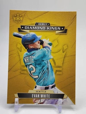 2021 Panini Diamond Kings #DDK-SM Evan White Debut Diamond Kings - Image 1 of 2