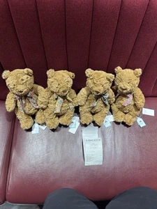 Liberty London Jellycat Bartholomew Bear Set Of 4 Bears 2025 Same Day Ship ✅ - Picture 1 of 7