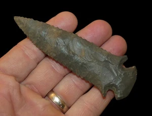 DOVETAIL TENNESSEE INDIAN ARROWHEAD ARTIFACT COLLECTIBLE GRANGER COA - Picture 1 of 12