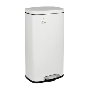 B-Ware SVITA TQ30 Mülleimer 30L Treteimer Abfallbehälter Softclose Deckel Weiß - Bild 1 von 6