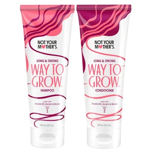 Champú y acondicionador (paquete de 2) - 8 fl oz - Ideal para todo tipo de cable - Imagen 1 de 12